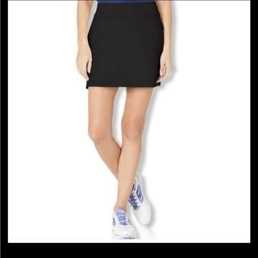Adidas ClimaCool Golf Tennis Skort Athletic Black Stretch 12